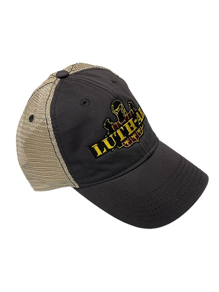 Beige-Charcol Trucker Hat