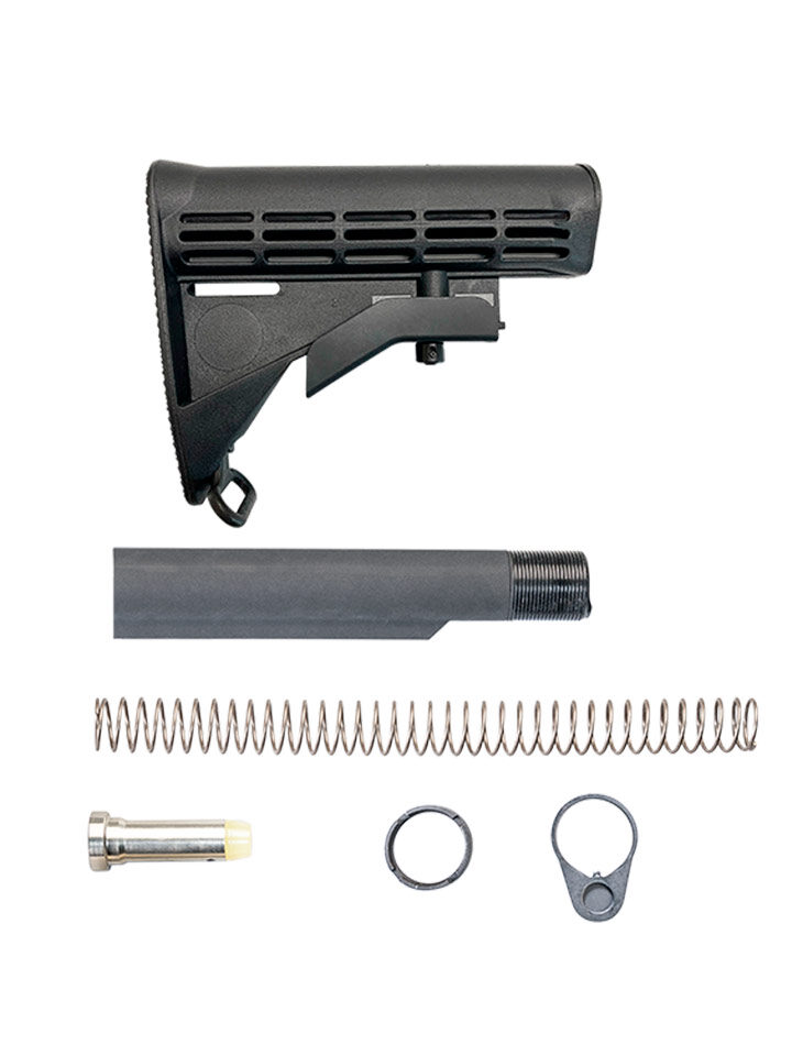 M4 "Waffle" Buttstock with Mil-Spec Buffer